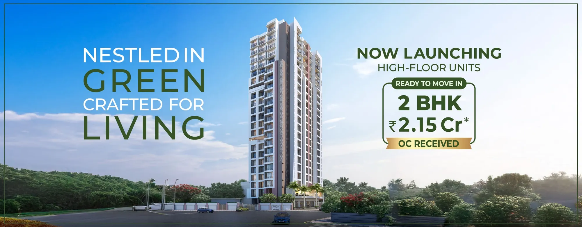 2 BHK apartment for sale in Goregaon East