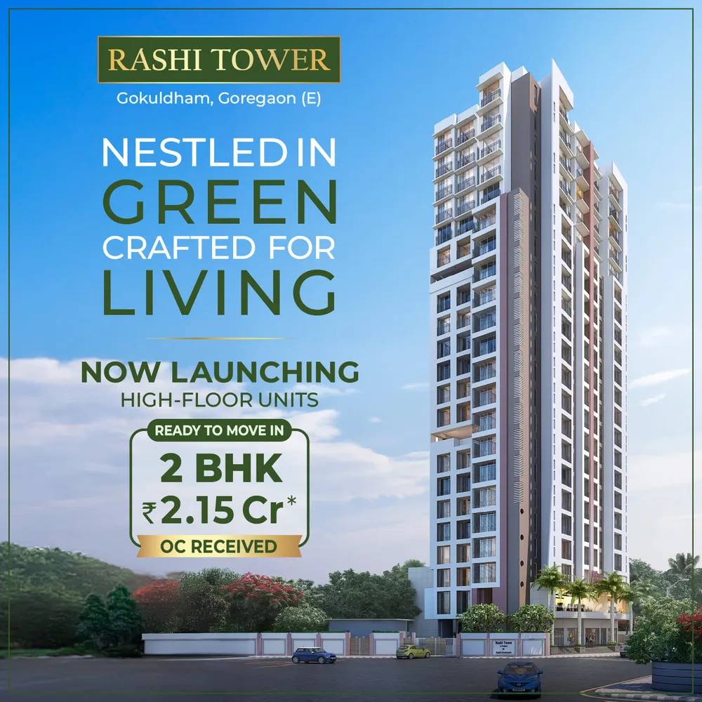 2 BHK apartment for sale in Goregaon East